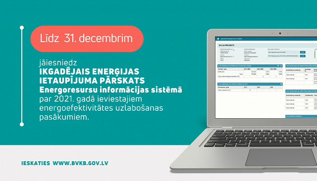 Komersantiem līdz 31.decembrim jāiesniedz ikgadējais enerģijas ietaupījuma pārskats