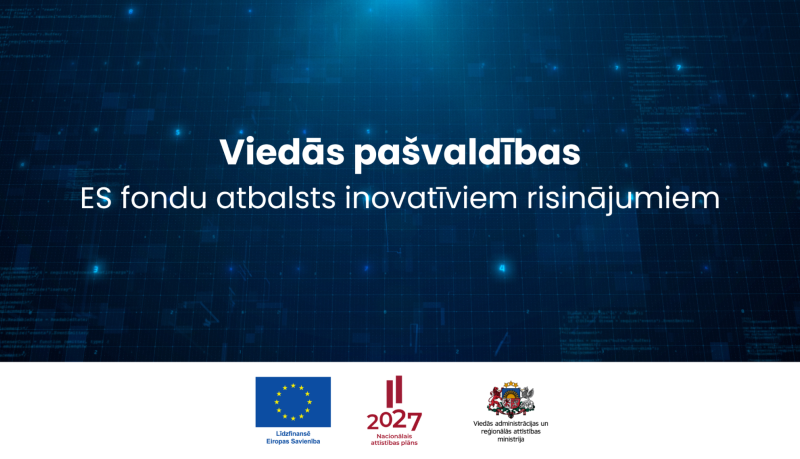 Pašvaldības ar ES fondu atbalstu uzsāk viedo risinājumu ieviešanu