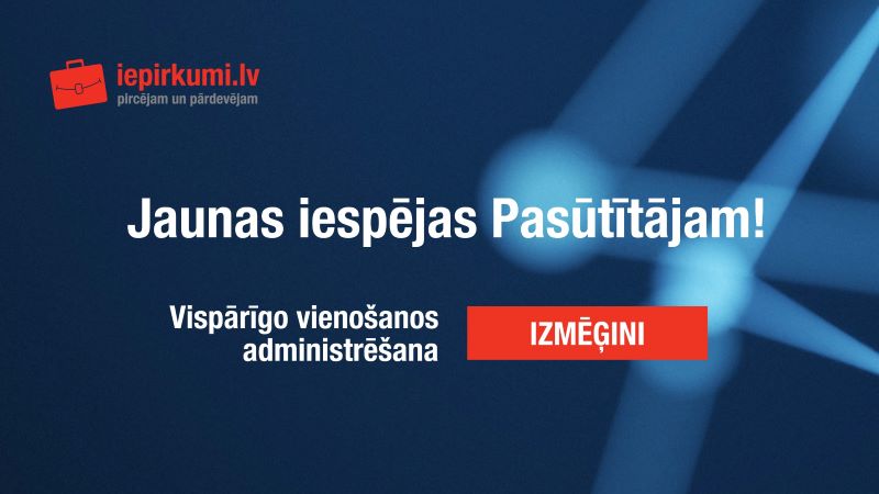 Iepirkumi.lv piedāvā jaunu moduli vispārīgo vienošanos administrēšanai